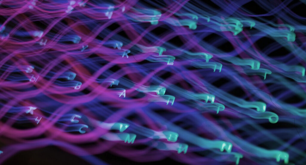 Abstract data for professional editing services